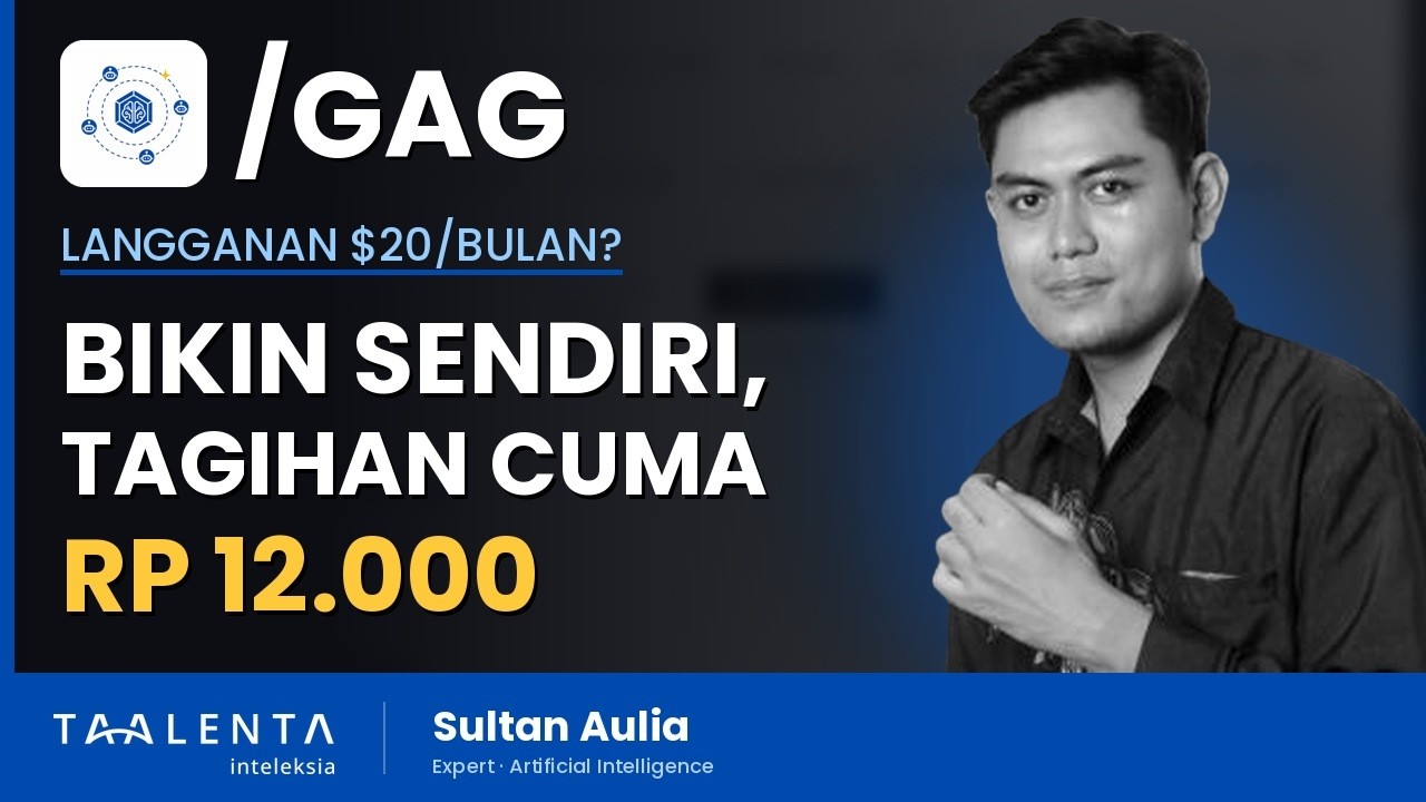 Langganan Tool AI $20/Bulan? Bikin Sendiri, Tagihannya Cuma Rp 12.000