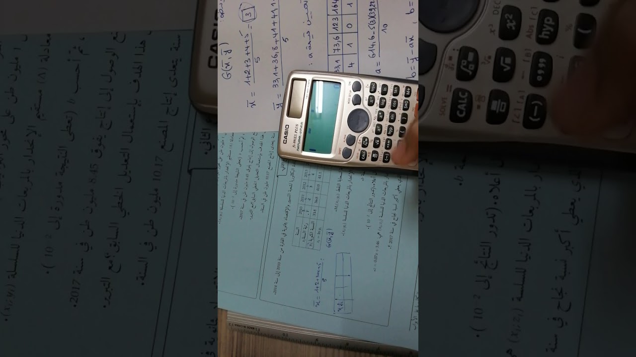 بكالوريا تسيير وإقتصاد رياضيات