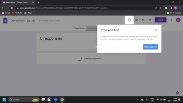How to use Google Forms using Screen Reader in English - by Accessible World Tutorials