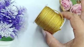 Cómo hacer pulseras de hilo fácil y rápido (Paso a paso)