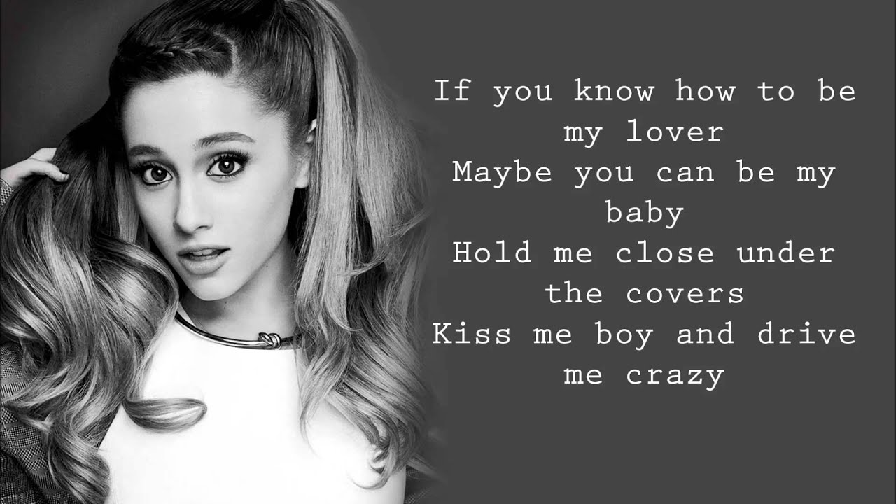 Be My Baby - Ariana Grande (Lyric Video) - Youtube