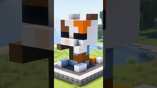 Minecraft Cute Cat Statue😸