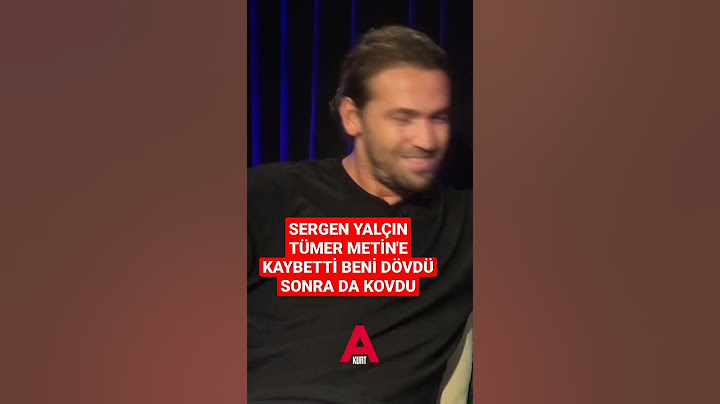 İbrahim Kaş:SERGEN YALÇIN TÜMER METİN'E KAYBETTİ BENİ DÖVDÜ SONRA DA KOVDU