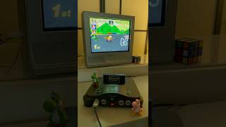 Mario Kart 64 Amped Up On Crt retrogaming games n64  mariokart retrogameroom crt