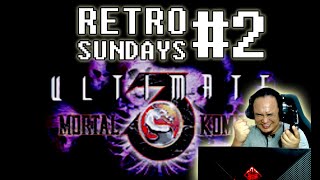 Retro Sundays 02 - SNES Ultimate Mortal Kombat 3 Gameplay (RetroArch emulator for PC) screenshot 2