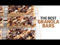 The Best Homemade Granola Bars (only 4 ingredients!)