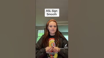 Learn How To Sign "smooth" in ASL for Beginners | American Sign Language #shorts