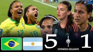 BRAZIL vs ARGENTINA | EPIC SUPERCLÁSICO – Can Anyone Stop Brazil 🔥. Highlights !