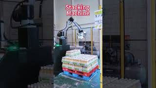 Stacking Machine | Automatic Palletizing Robot for Mineral Water &amp; Beverage Industry.
