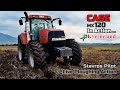 Case MX 120 in Action with plough [Pure Sound] - Kverneland plough (×4) [Stavros Pilot] - Greece