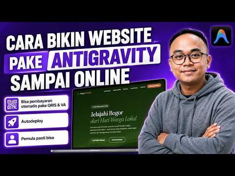 Cara Bikin Website Pembayaran Otomatis Pake QRIS dan VA Pakai AI Tutorial Antigravity + Hostinger