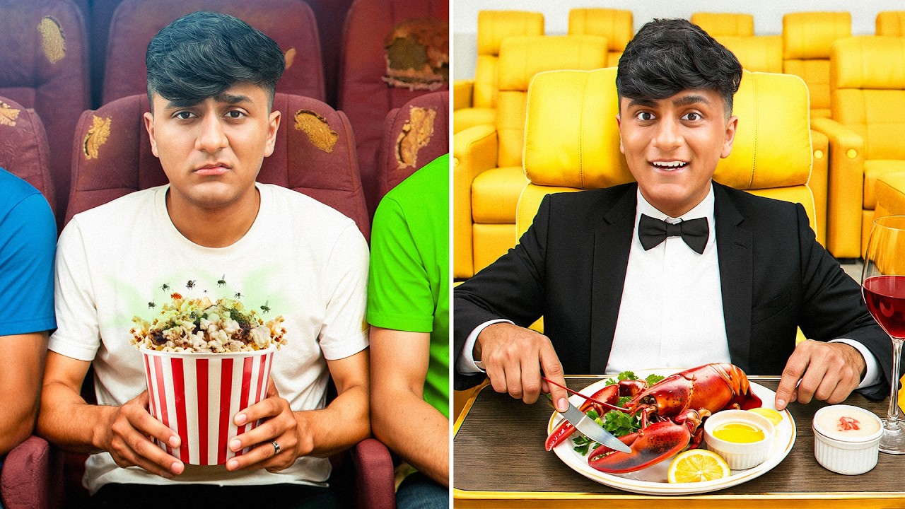 1 Star VS 5 Star Movie Theatre!