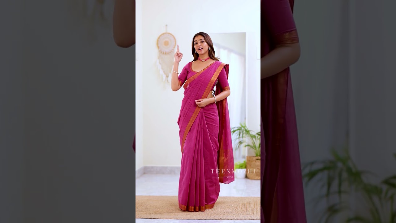 Mangalagiri Cotton Saree with Nizam Border