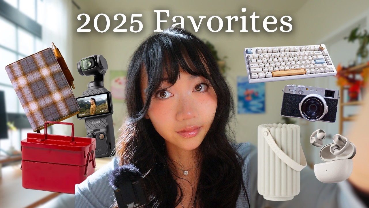 2025 Favorites ⭐️ tech, home & stationery that made me more productive!