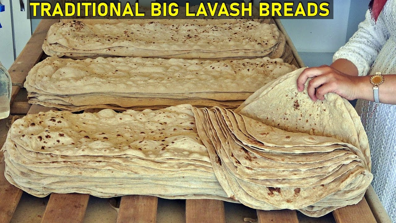 Tandoori Bread Recipe Traditional and Local Big Lavash Healthy Wholemeal Whole Wheat