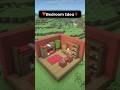 Simple Aesthetic Red Bedroom Design Idea In Minecraft! ❤️✨