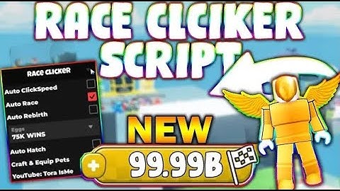 *NEW* Race Clicker Script (PASTEBIN 2025) (EVENT, AUTOFARM, AUTO REBIRTH, AUTO RACE, HATCH EGG)