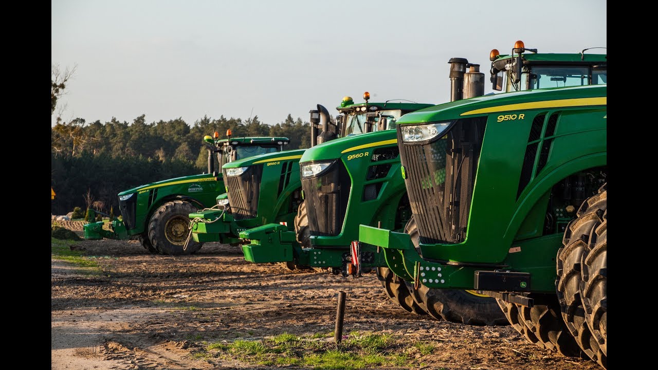 Wiosna w gospodarstwie SONPOL | JD 9560R | JD 8360R | JD 8310R| JD tractors at work