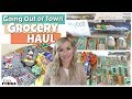 Going Out of Town Grocery HAUL! || Wal-Mart, Winco + Target