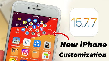 New iPhone Customization - IOS 15.7.7 New Latest Features on iPhone 6s, 7