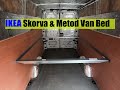 Van Conversion - IKEA Skorva & Metod Bed Creation