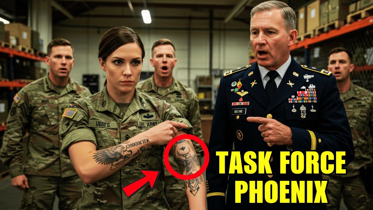They Called Her a 'Failed Soldier' — Until General Spotted Her Classified Phoenix Tattoo