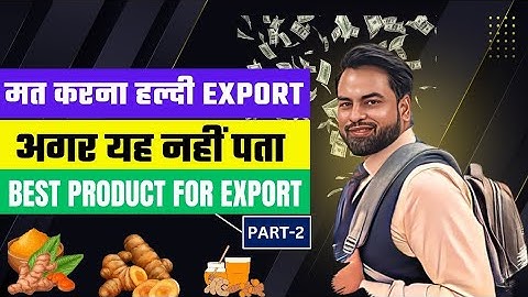 Process of Turmeric export from India| How to export spices ? | By Harsh Dhawan