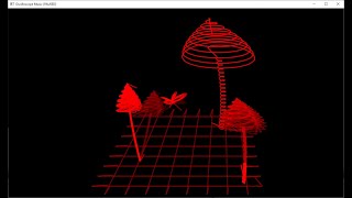 Drawing Mushrooms with Vulkan (Warning: Loud audio)