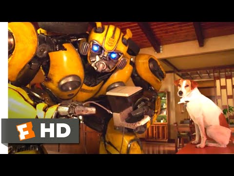 Bumblebee (2018) - Wrecking the House Scene (6/10) | Movieclips