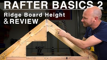 How to Calculate the Height of a Ridge Board