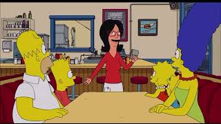 The Simpsons \& Bob’s Burgers Crossover