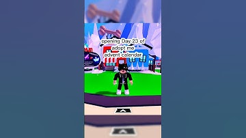 Opening Day 23 Of Adopt Me Advent Calendar