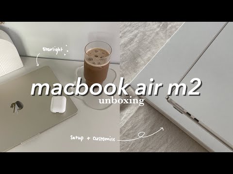 NEW M2 MacBook Air 2022 Unboxing & Review!