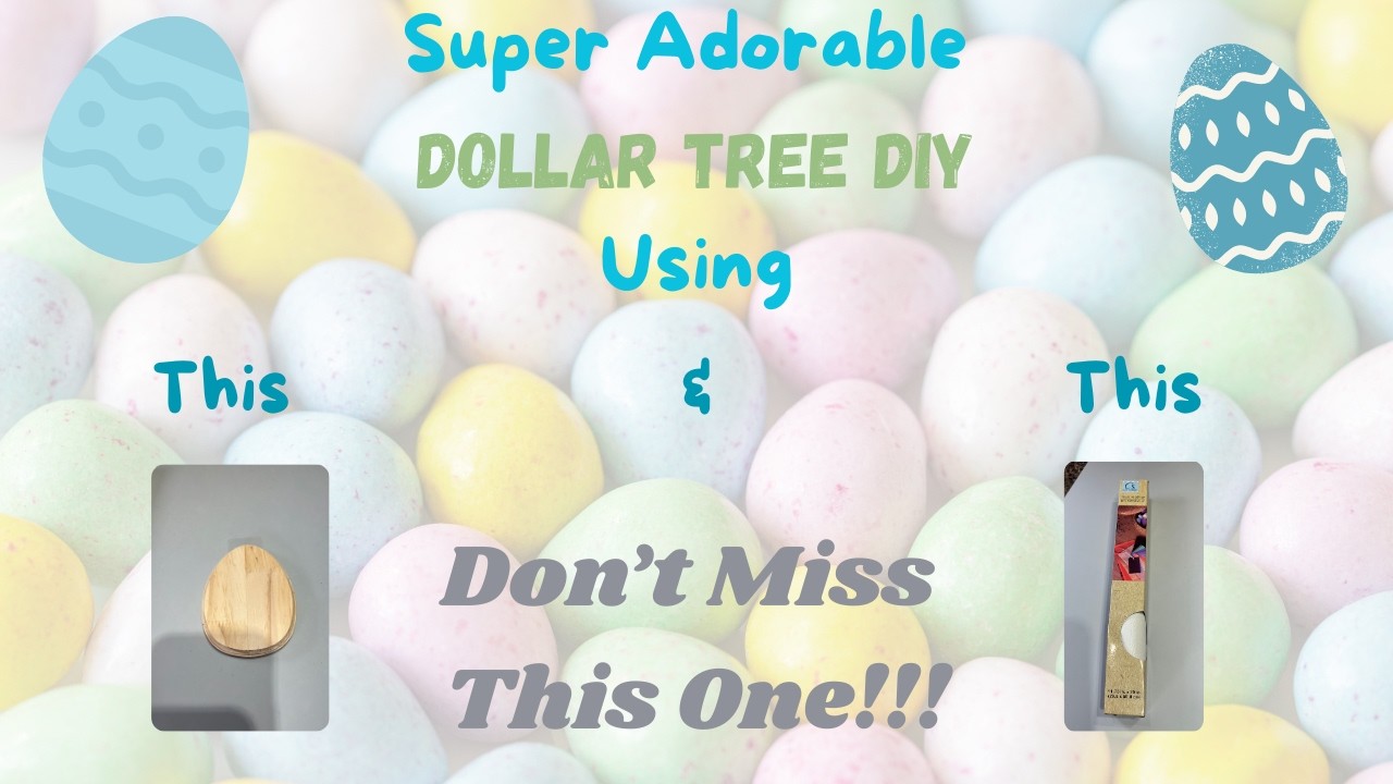 Наклейки-декорации в виде пасхальных яиц из магазина Dollar Tree (просто и красиво!)