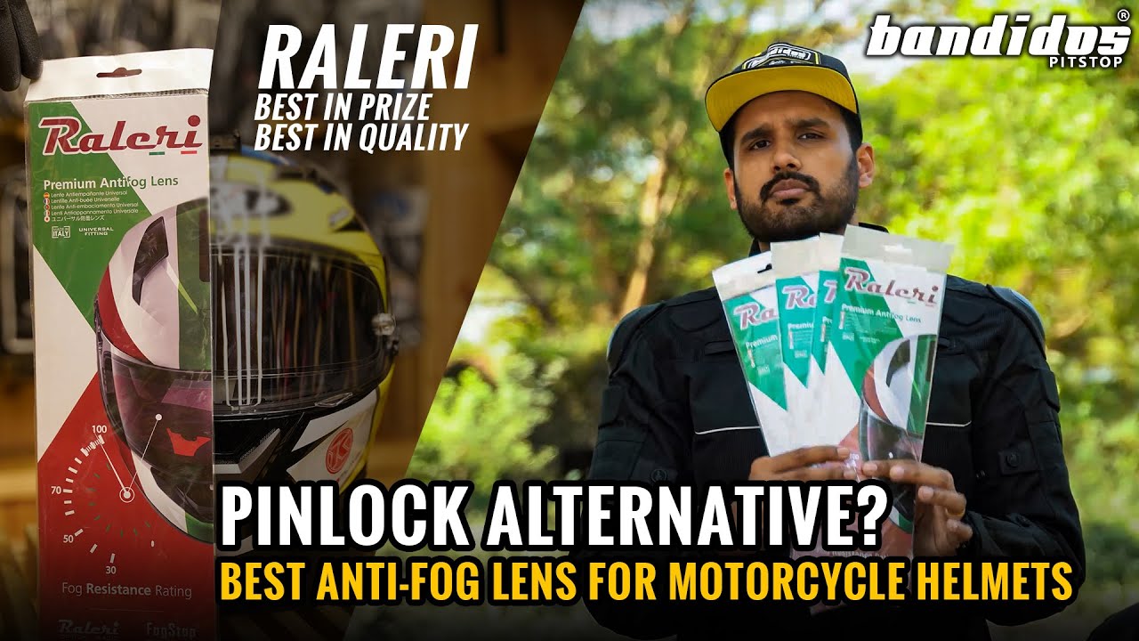 Universal Anti-fog lens insert for helmets from Italy, No need for pinlock