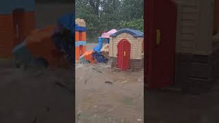 Flash Flood near EverBlock Temple and Playhouses in Branchopolis 23APR26