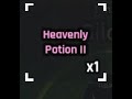 Using heavenly potion ii  sols rng