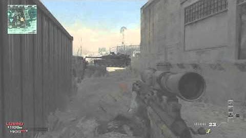 MW3 QuickScope One Shot Double Kill
