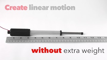 Morai Motion Inline Nexus Micro Linear Actuator 5 Inch Stroke