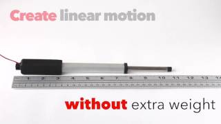 Morai Motion Inline Nexus Micro Linear Actuator 5 Inch Stroke