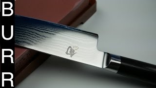 Shun Knife Sharpening On Whetstone