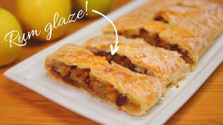 Glazed STRUDEL Quick and Easy Recipe @testatoincucina