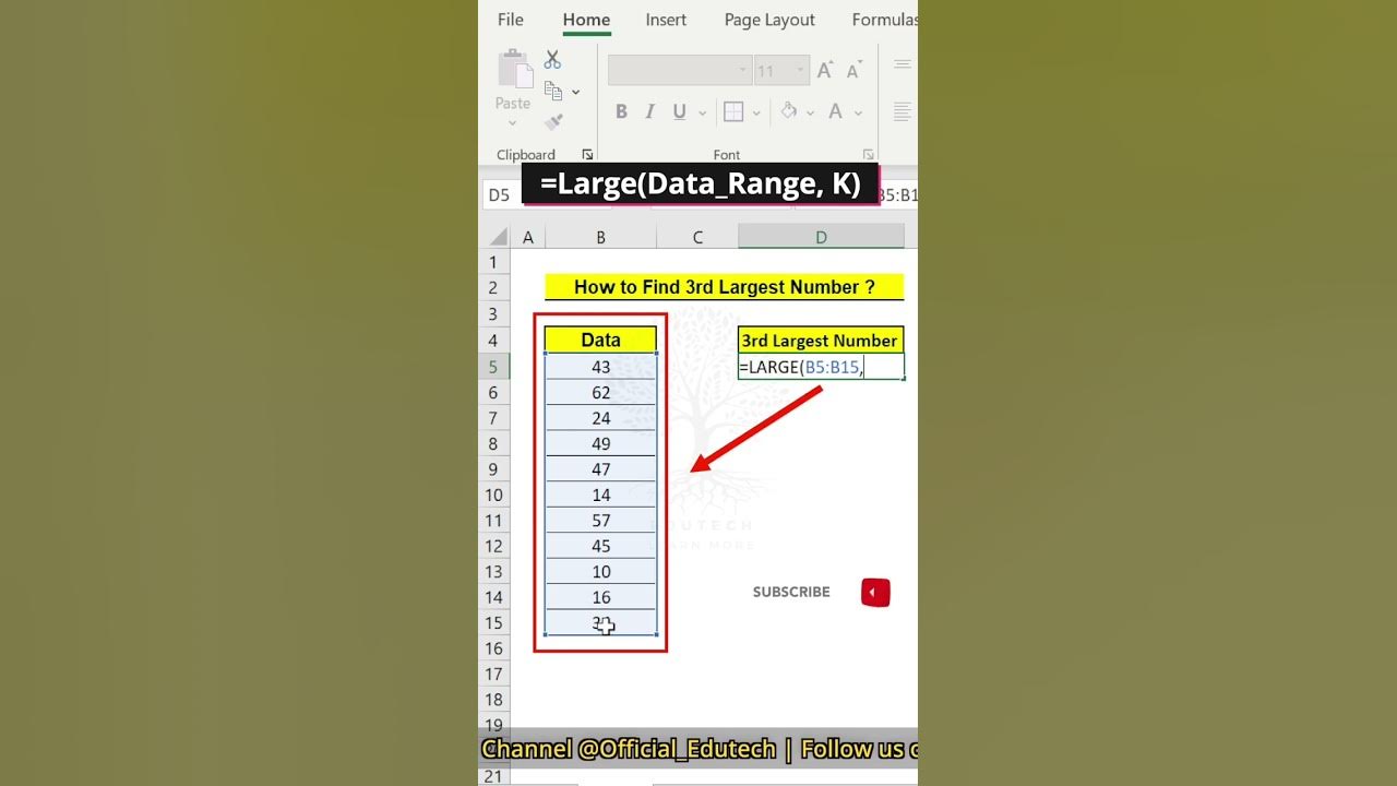 large-function-how-to-find-3rd-largest-number-from-given-data-in