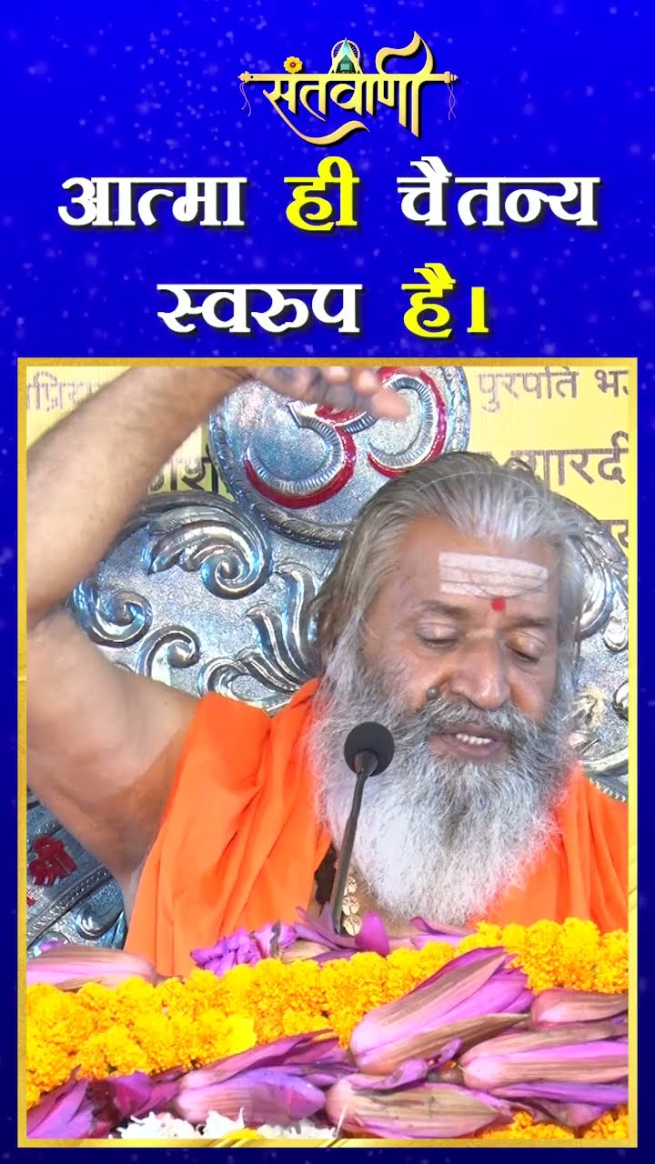 आत्मा ही चैतन्य स्वरुप है || शंकराचार्य स्वामी श्री नारायणानन्द तीर्थ जी महाराज