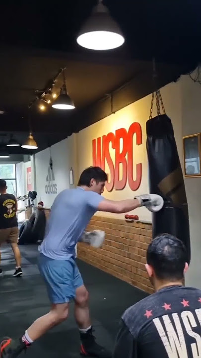 EL RUMI kembali latihan Tinju di WSBC