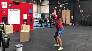 Old School Throwdown 2018 WOD 1