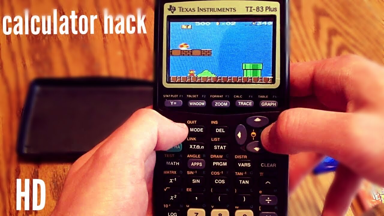 HOW TO HACK A CALCULATOR PLAY ANY GAMES OR CALL 2018 YouTube
