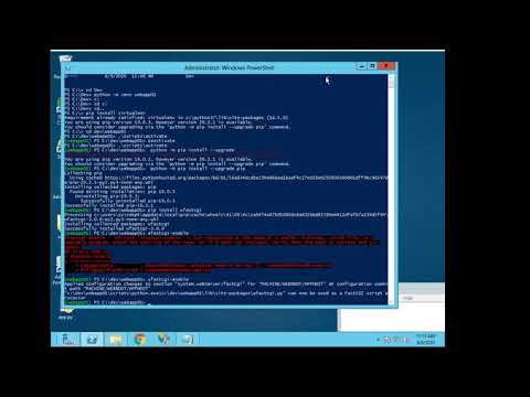 Flask Setup in
