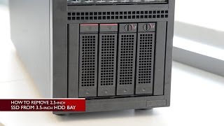 Lenovo Thinkserver Ts460 Removing A 2.5-Inch Ssd From A 3.5-Inch Hdd Bay