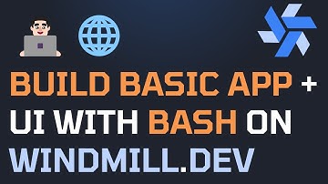 Build Low-Code Sample App With Bash Script on Windmill.dev 🔥 👨🏻‍💻 Open Source | Developer | DevOps